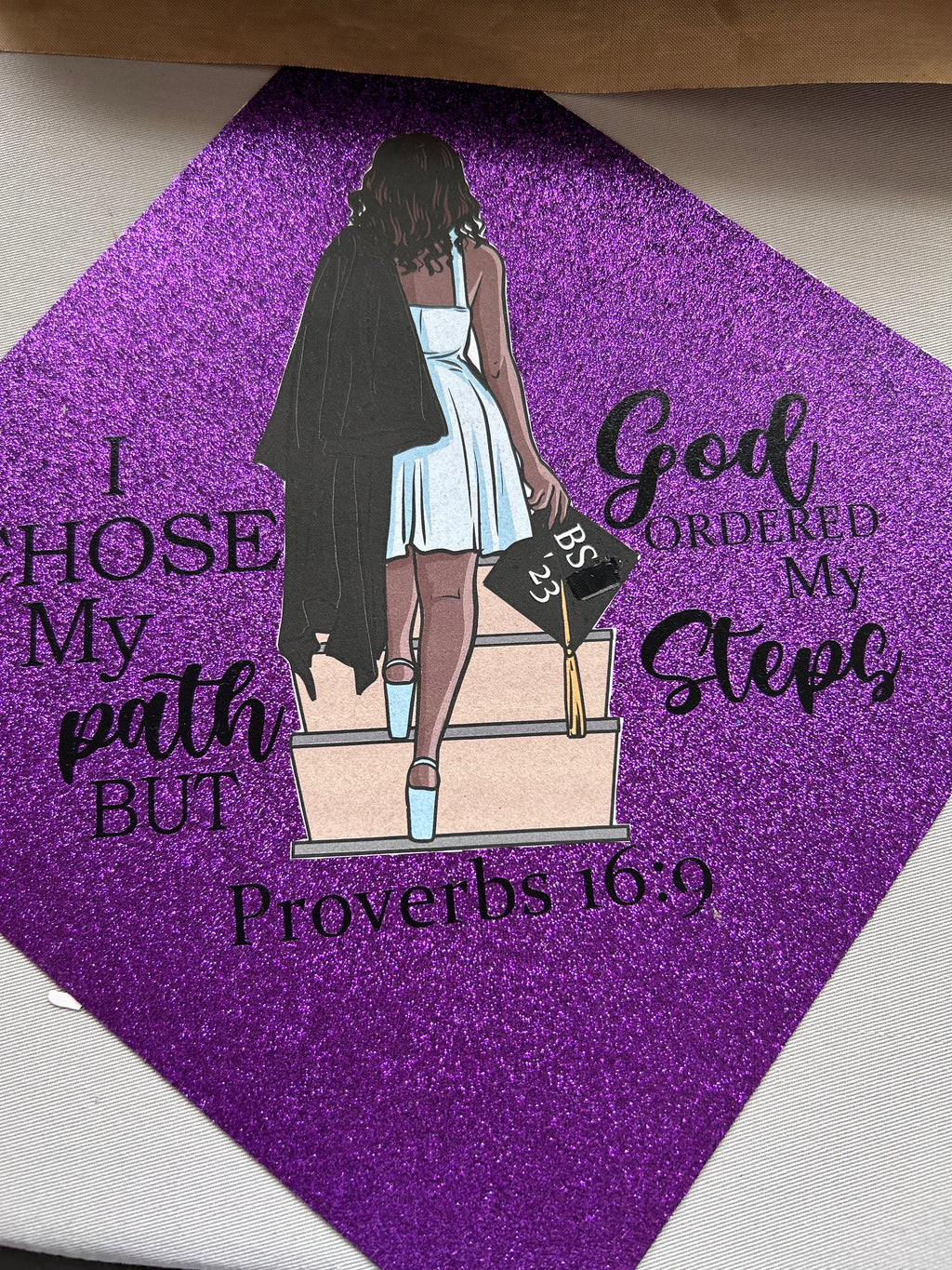 Custom Graduation hat topper