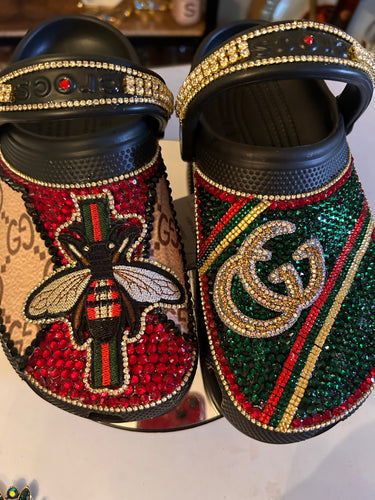 Custom, one of a kind GG bee slides