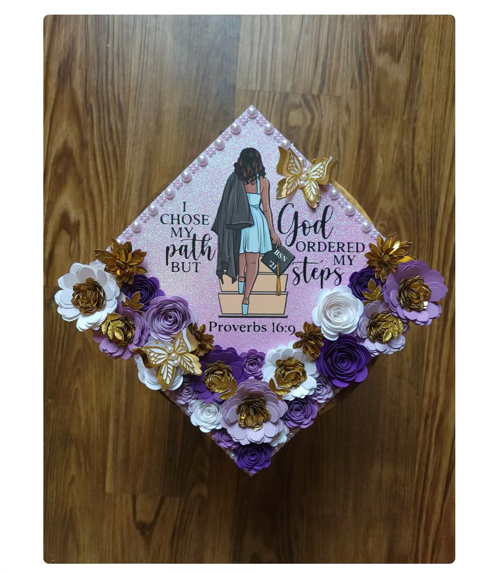 Custom Graduation hat topper