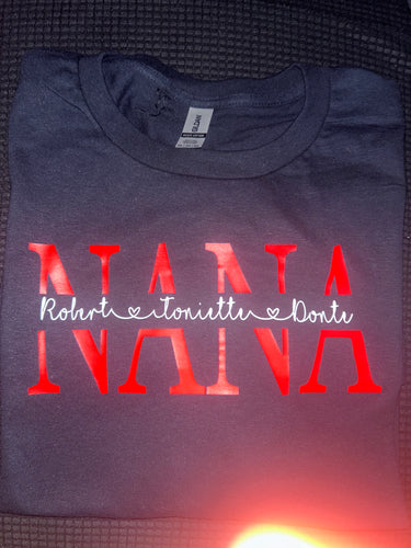 Custom Nana tee