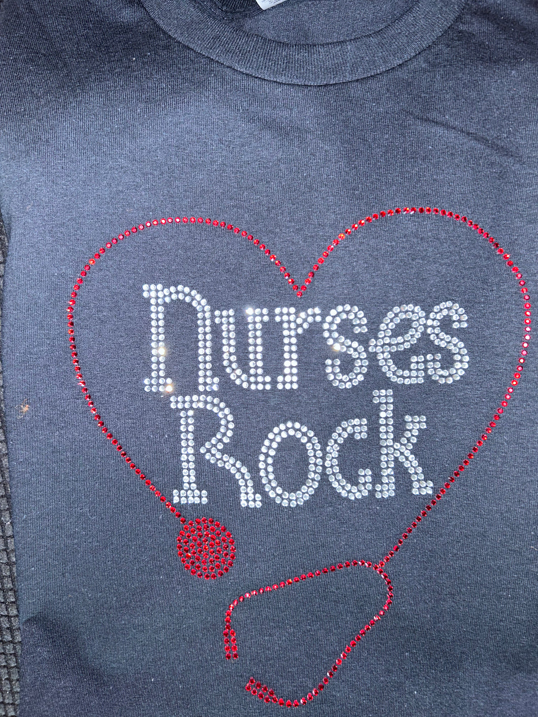 Nurses Rock Bling tee