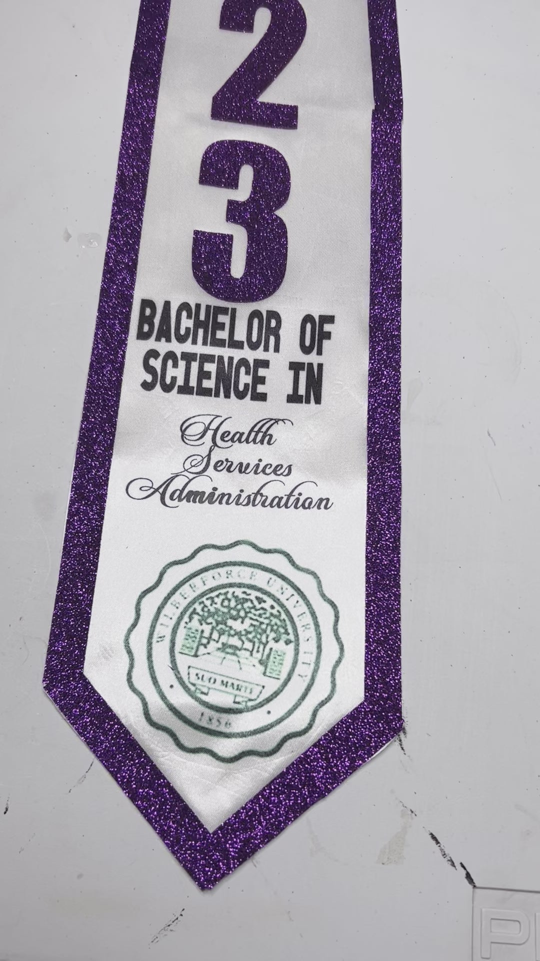 Custom Graduation stole