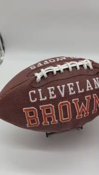 Custom Embroidered Football