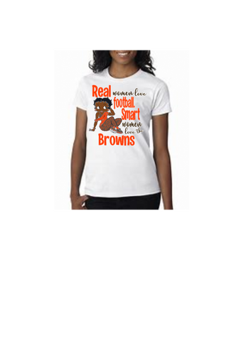 Real Woman Love Football Smart One;s Browns Betty B