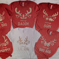 Merry Christmas Reindeer Pajama Tee