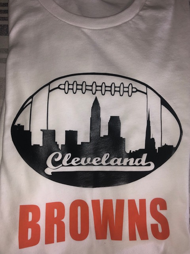 Browns Football Plain