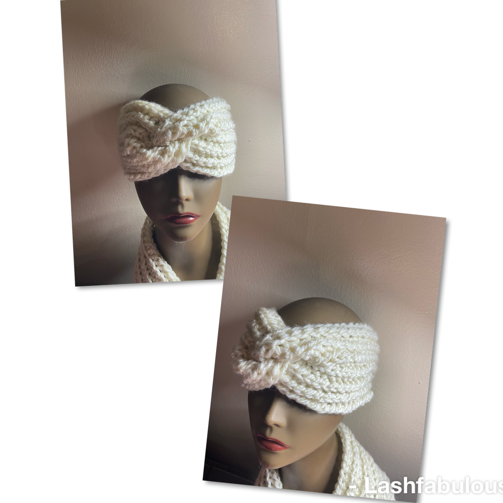 Twisted headband & Scarf set