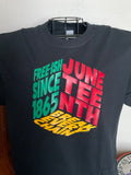 Color Juneteenth cube