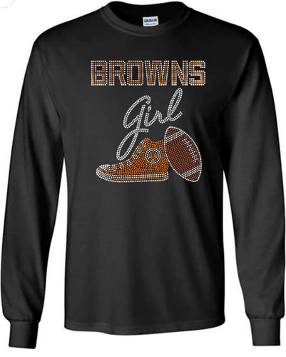 Browns girl sneaker long sleeve
