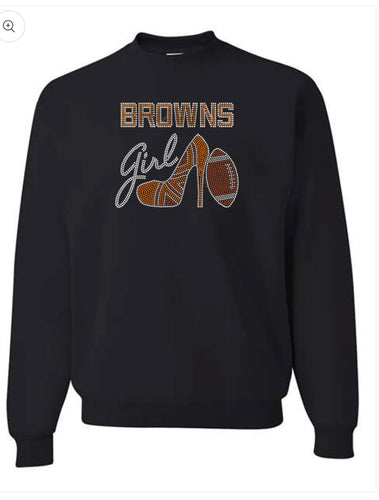 Browns girl Heel sweatshirt