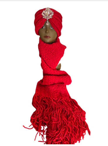 Turban & scarf set