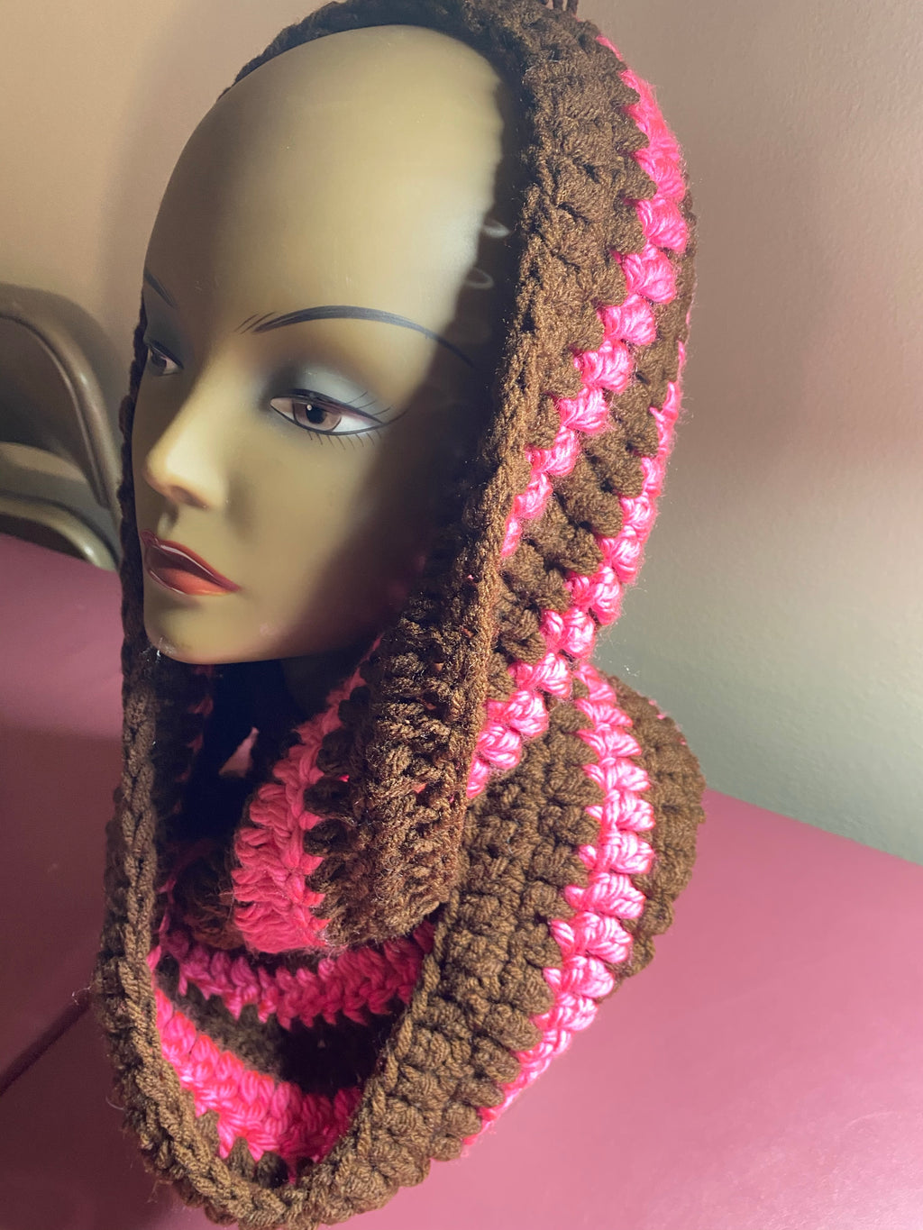 Chunky infinity scarf