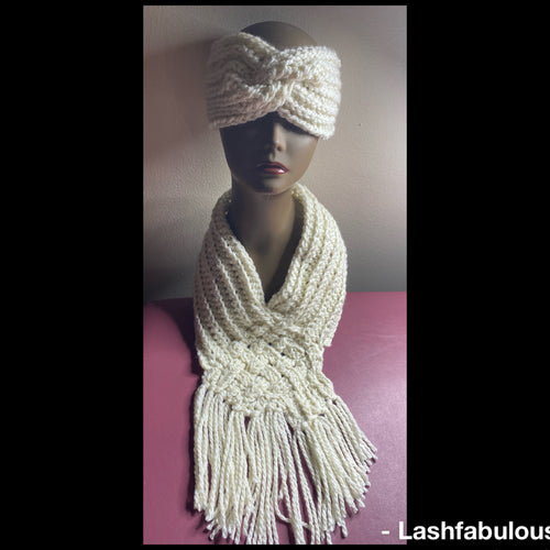 Twisted headband & Scarf set