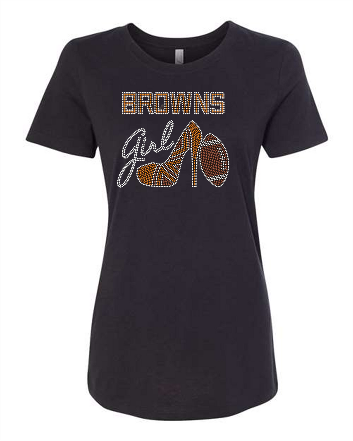 Browns girl heel tee
