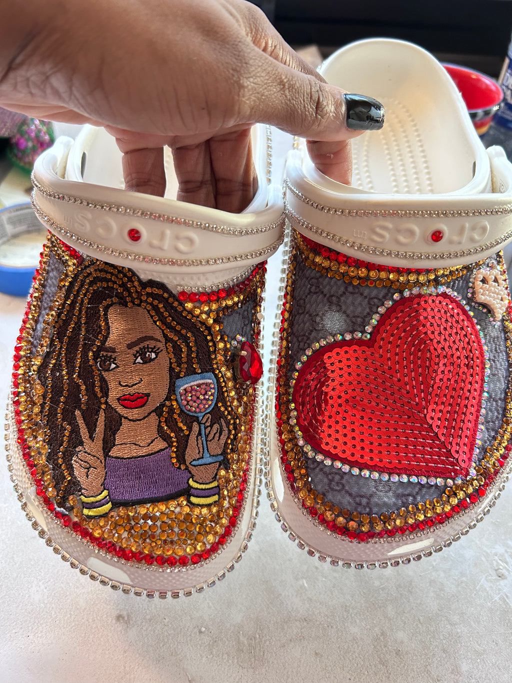 Custom crocs