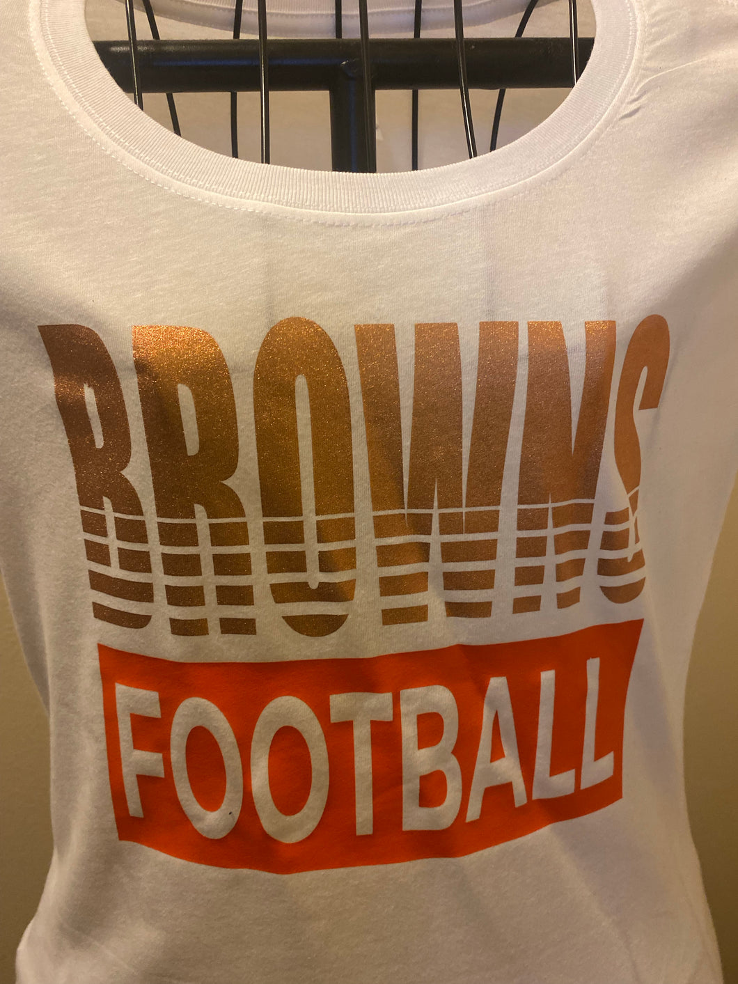 Ladies running Browns football