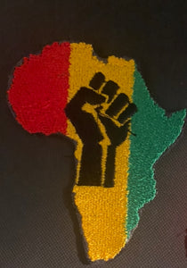 Africa fist BLM Patch