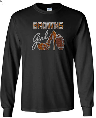 Browns girl heel long sleeve
