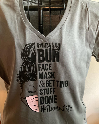 Messy Bun Nurse