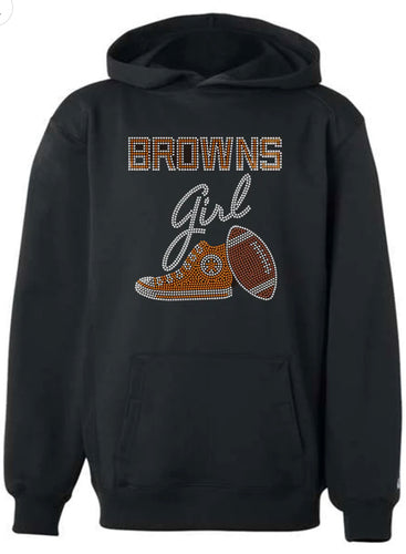 Browns girl sneaker hoodie