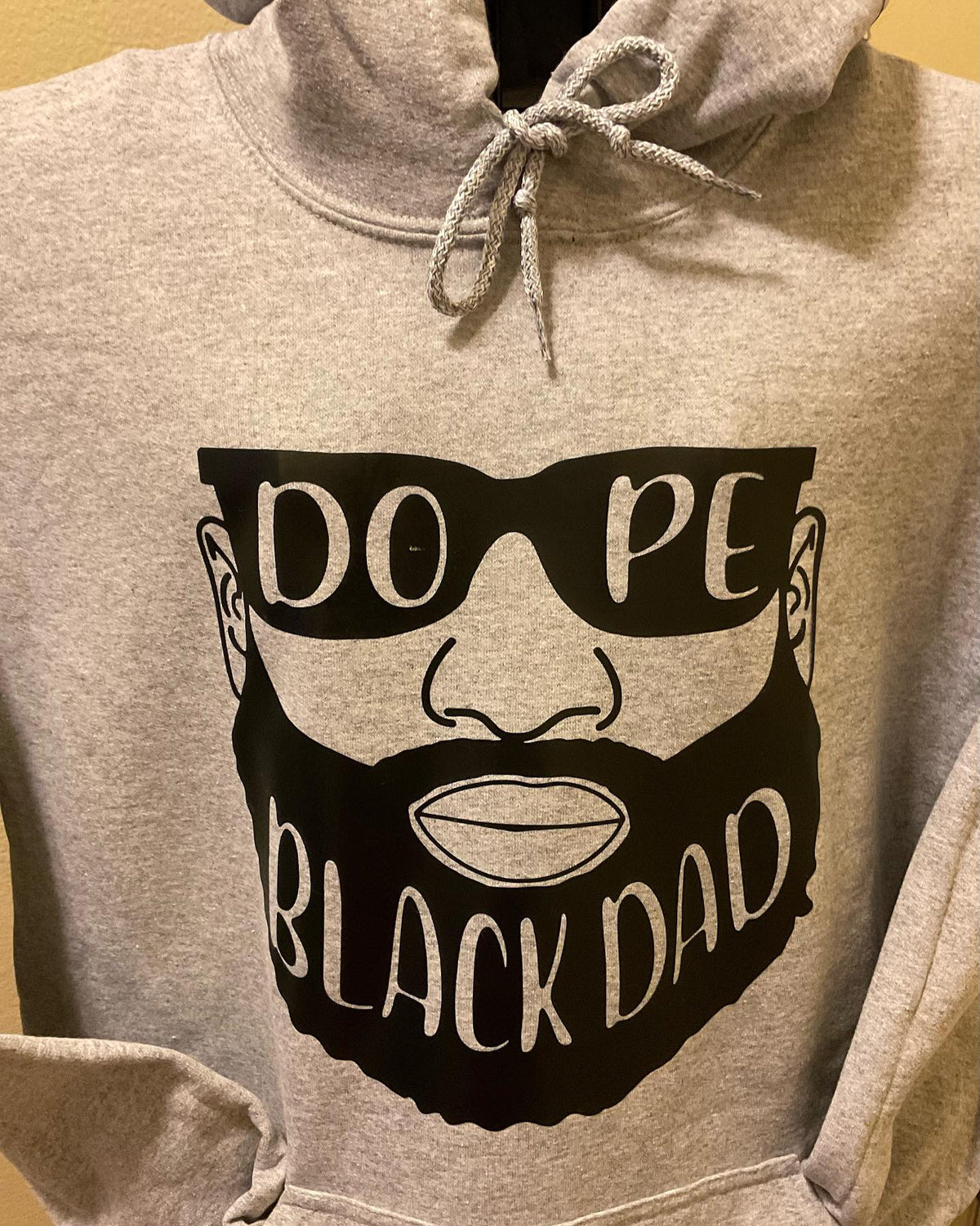 Dope Black Dad Hoodie