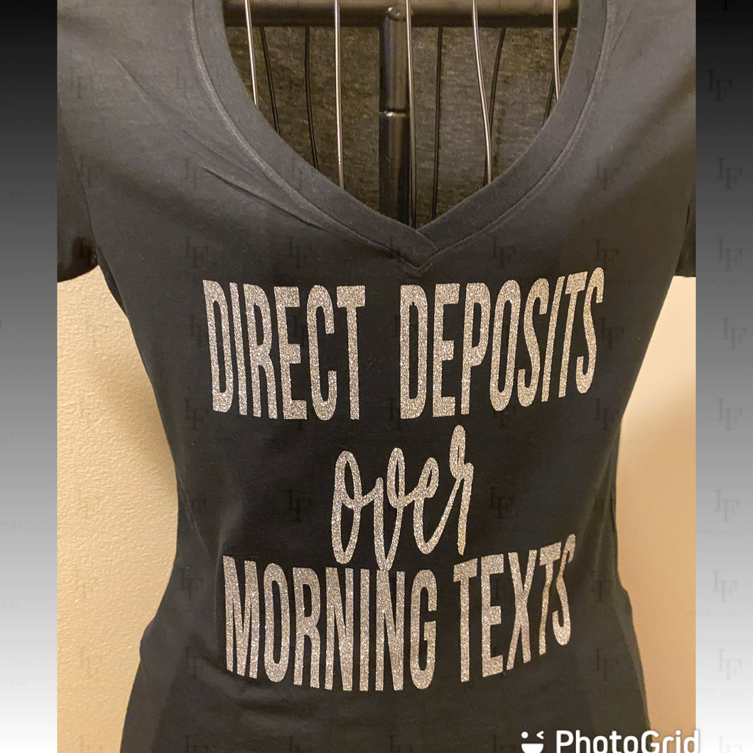 Direct Deposits Only