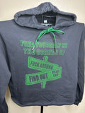 F*uck Around and Find Hound Crop Hoodie