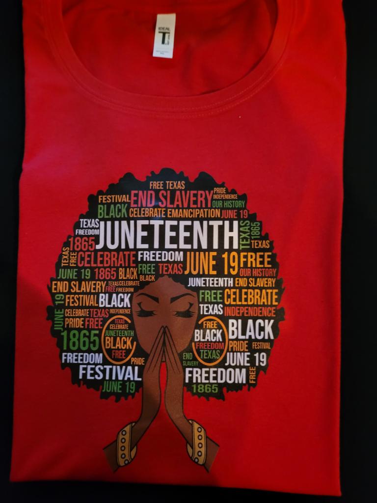 Juneteenth Celebration lady